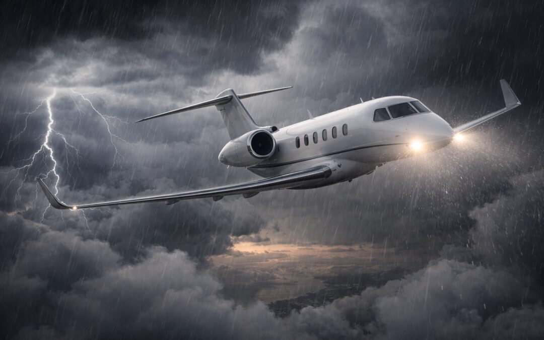 Can Private Jets Fly in Bad Weather?