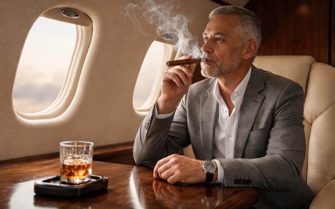 Can You Smoke on a Private Jet?