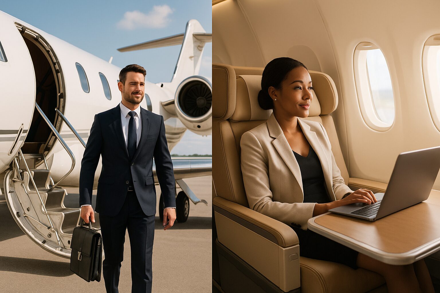 Private Jet vs First Class