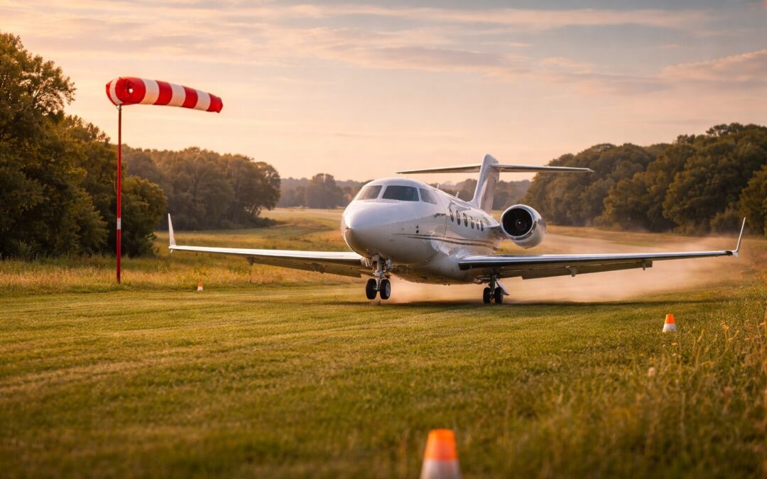 Can Private Jets Land on Grass or Short Runways?