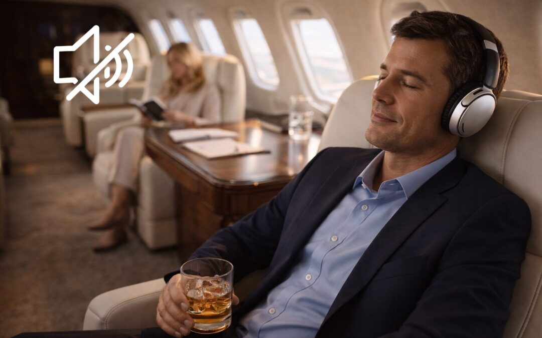 How Loud Are Private Jets Inside? (Cabin Noise, Comfort & Quite Flight Guide)