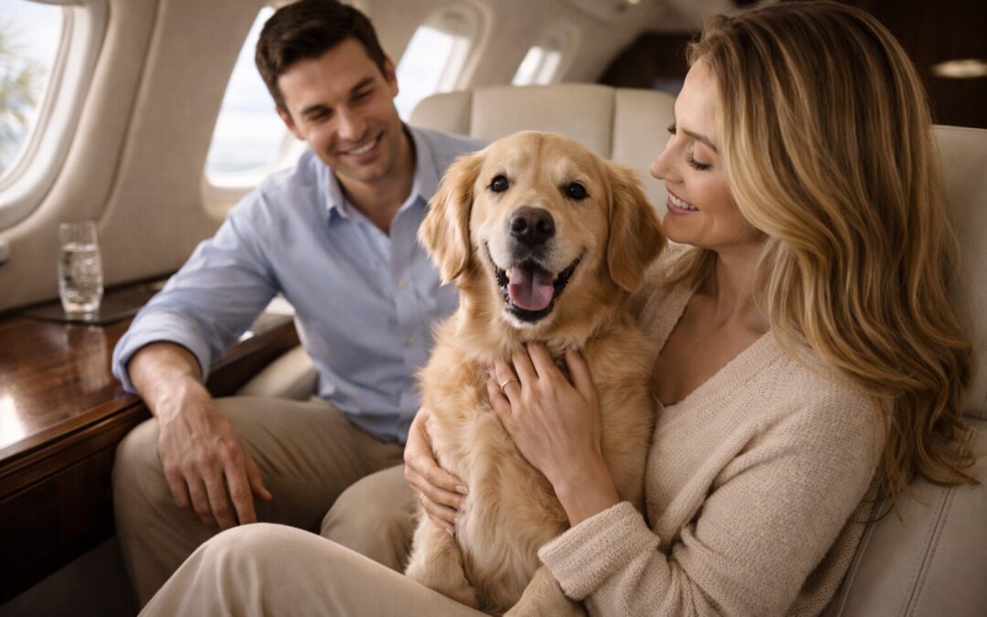 Can You Fly with Pets on a Private Jet?