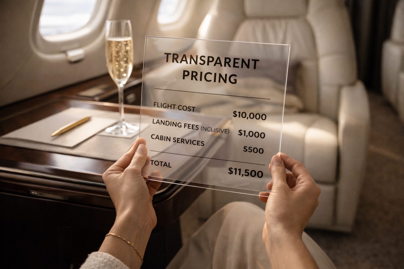 transparent pricing