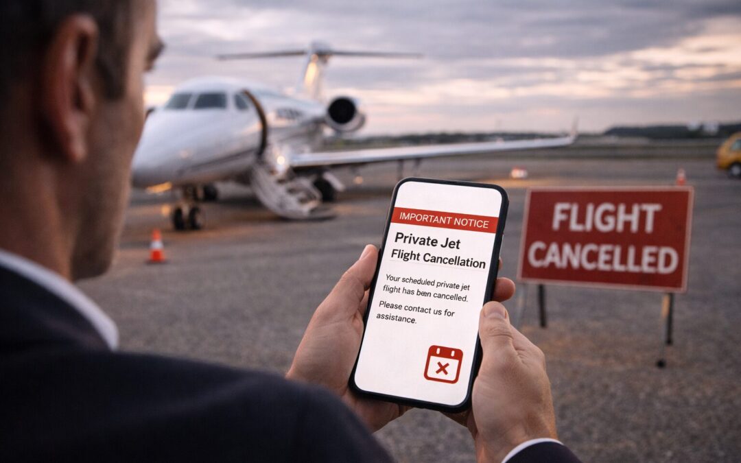 What Happens If You Cancel a Private Jet Flight?