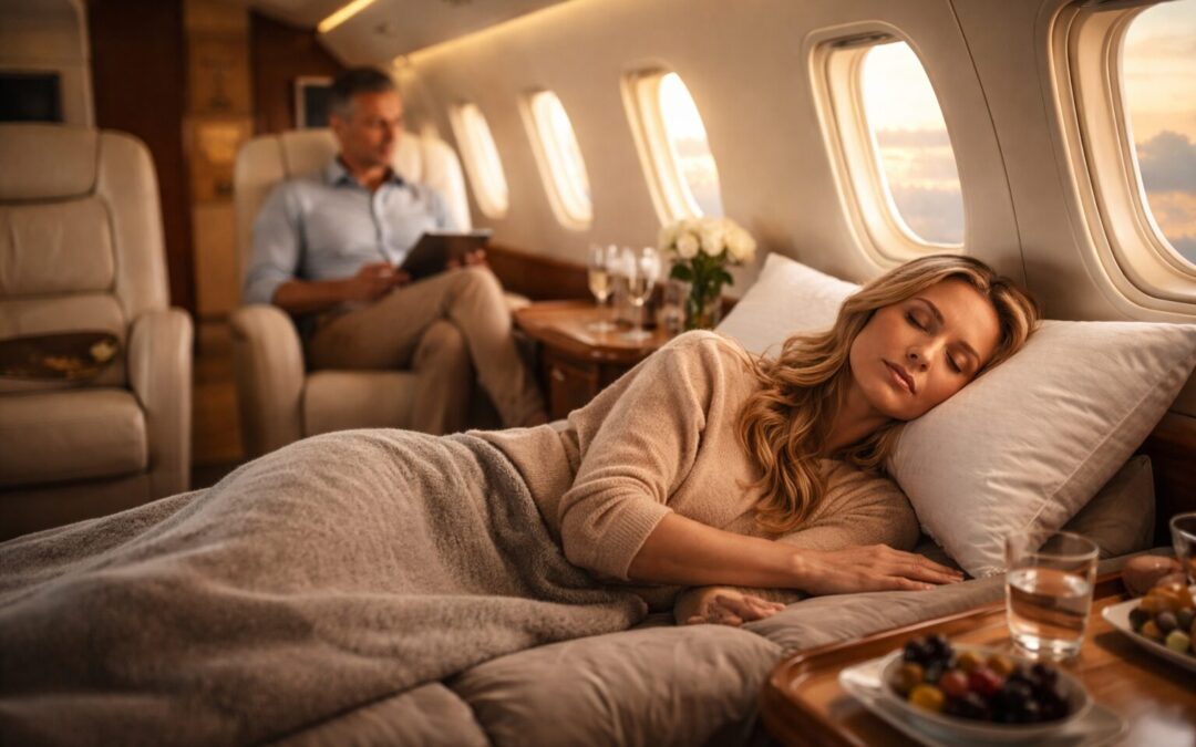 What is Jet Lag When Flying Private? How Private Jets Change the Travel Experience