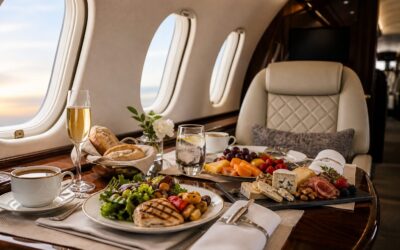 Private Jet Catering: What Can You Eat on a Private Jet?